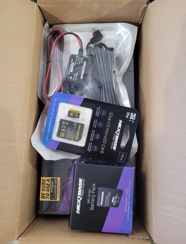 NEXTBASE 380GWX Front and Rear Dash Cam