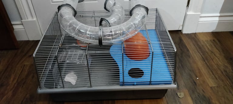 Hamster Cage with Tubes