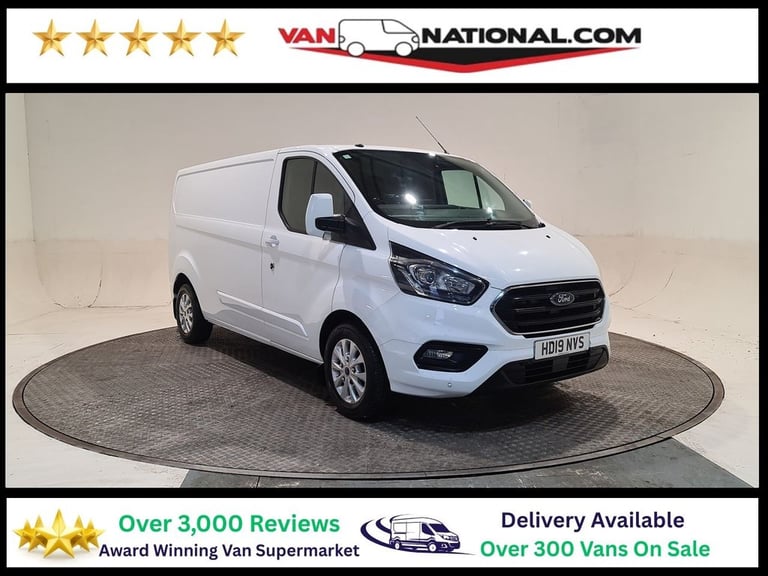 FORD TRANSIT CUSTOM 2.0 300 ECOBLUE LIMITED P/V L2 H1 LWB 130 BHP LWB DI