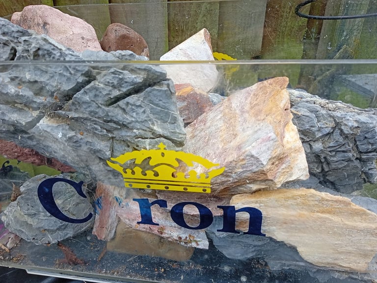 Aquarium fish tank aquascape stone rock seyriu stone rainbow stone river rock