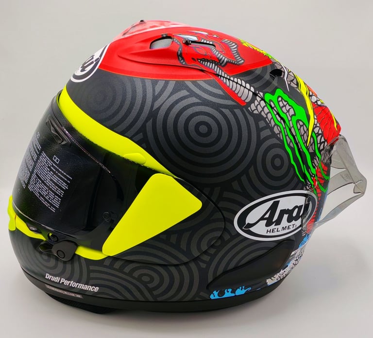 #ARAI RX-7V EVO - MOTORCYCLE HELMET - TATSUKI SUZUKI - LARGE - BRAND NEW EX-DISP