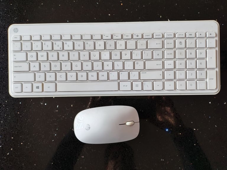 image for HP wireless keyboard and mouse combo