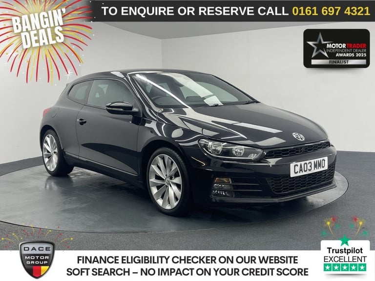2016 Volkswagen Scirocco 2.0 TSI BlueMotion Tech GT Hatchback 3dr Petrol DSG Euro 6 (s/s) (180 ps...