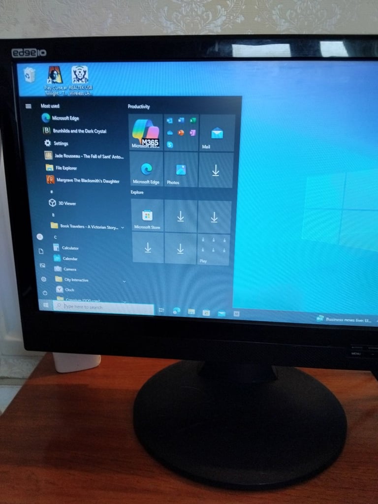 Lenovo slim tower icore 5 & monitor