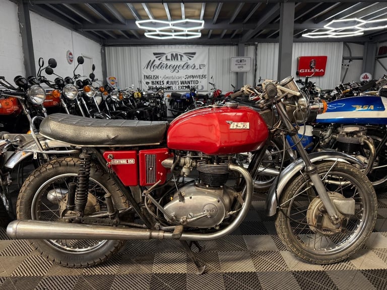 1972 BSA A65 Lightning, 650cc, easy project, px welcome 
