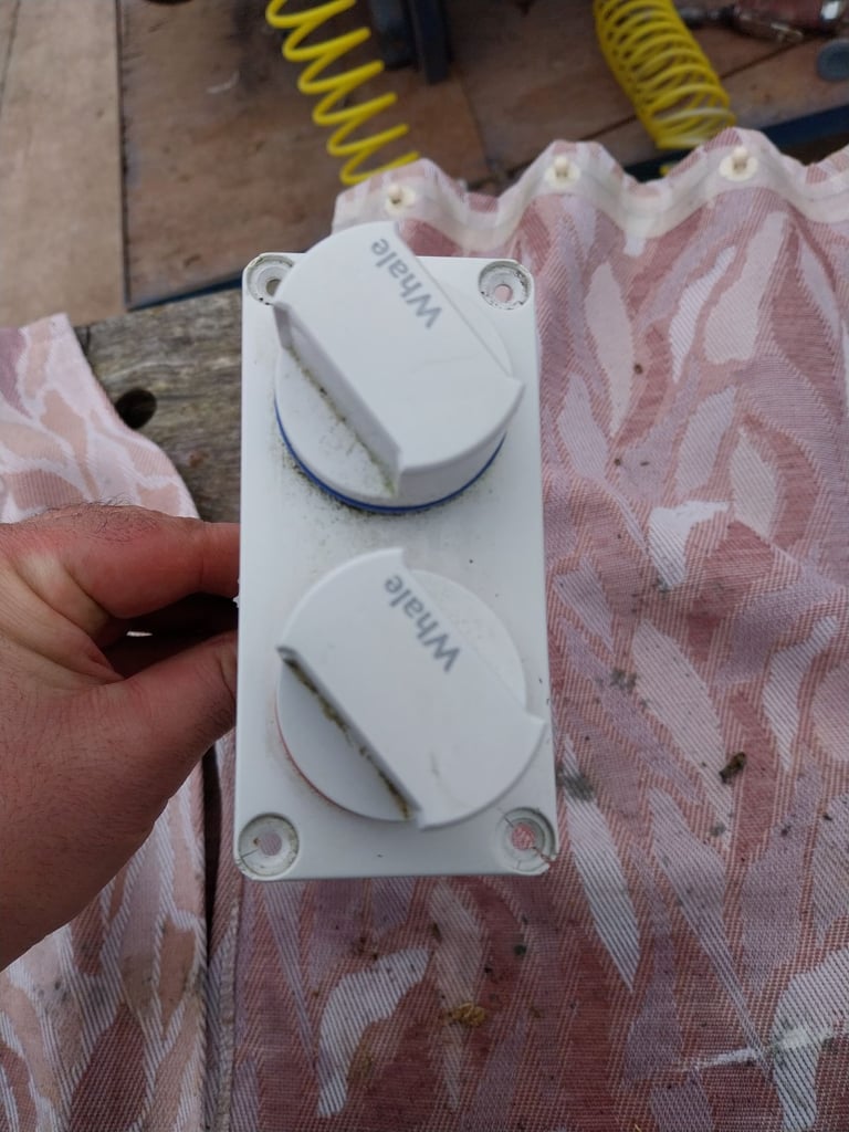 Caravan shower tap 