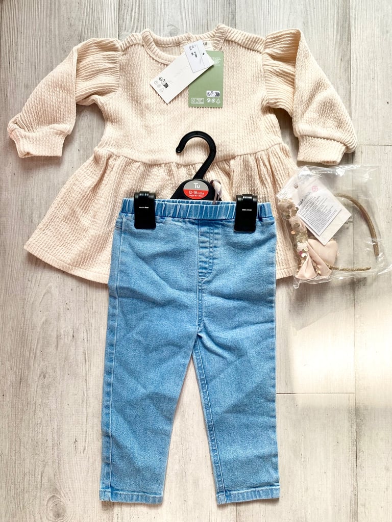 image for Baby Girl 12-18 Months Clothing Set - Birthday Christmas Gift Ideas