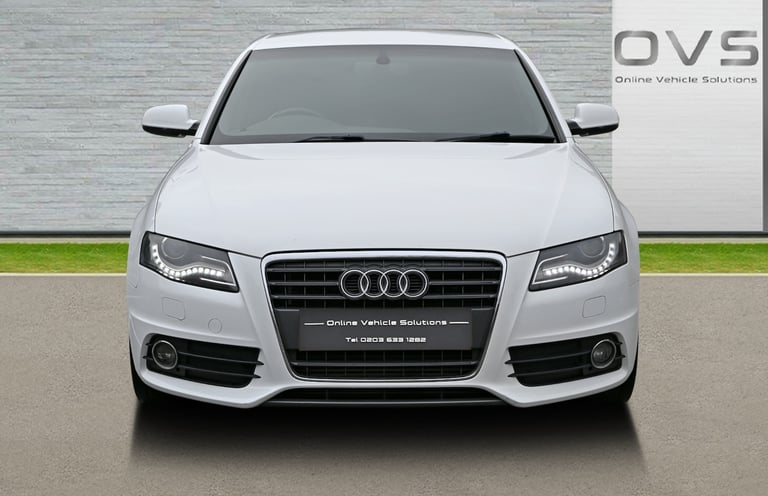 AUDI A4 S LINE 2.0 TDI DIESEL AUTO 5DR SALOON 2009 [59] WHITE