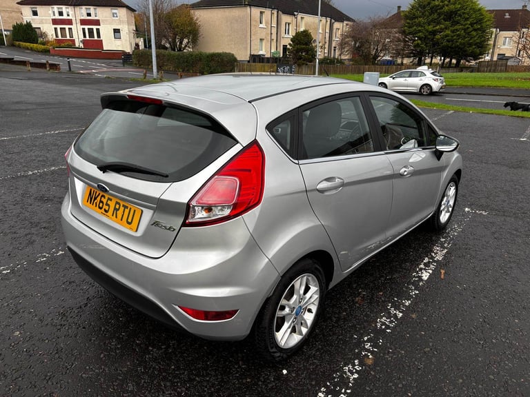 2015 FORD FIESTA ZETEC 1.2,  PETROL,  MOT  MARCH 26