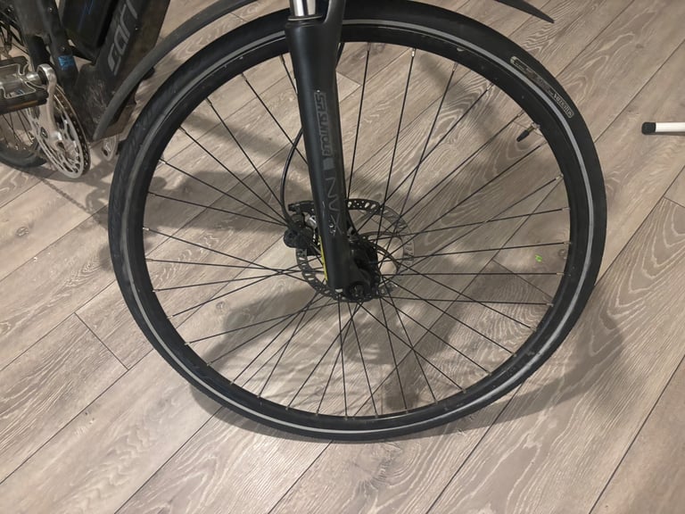 Carrera Crossfire E Mens Electric Hybrid Bike 2.0 - Frame Large