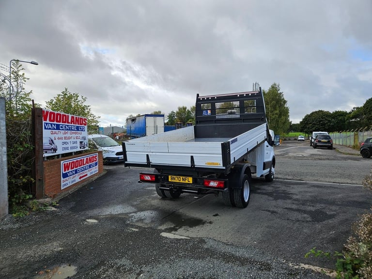 2020 ON 70 PLATE FORD TRANSIT 350 LEADER 130BHP TDCI LWB TRW TIPPER PICK UP ULEZ