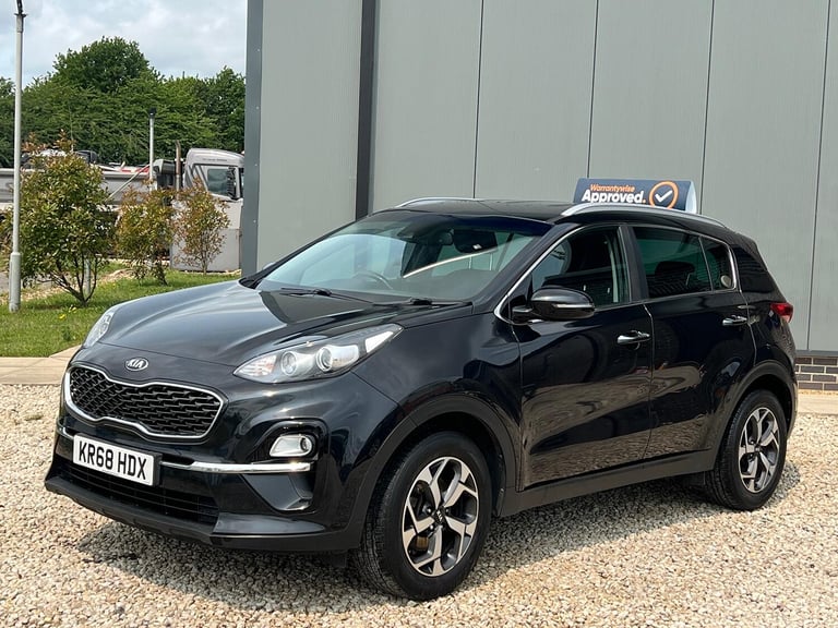 KIA SPORTAGE 1.6 T-GDi 2 Black Manual Petrol 2018