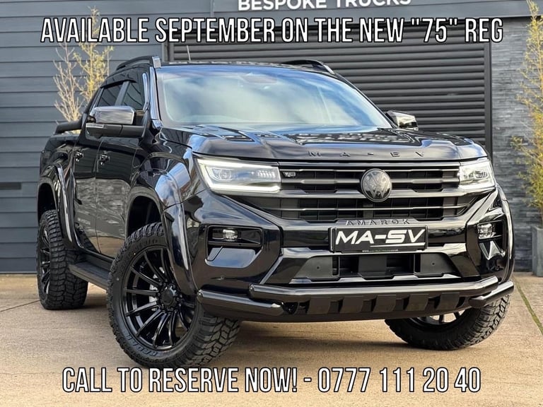 image for 2025 Volkswagen Amarok 75 REG MA-SV EDITION Pick Up PanAmericana 3.0 V6 TDI 240 4M Auto Double Ca...