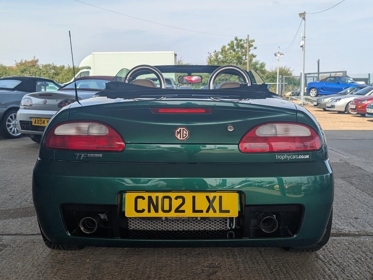 MGTF 160-LOW MILES-RARE!-BEAUTFIUL-1YR MOT-NEW HEADGASKET, CAMBELT 1YR WARRANTY