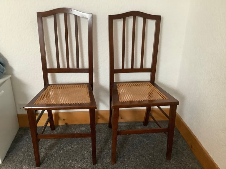 image for Two cane chairs