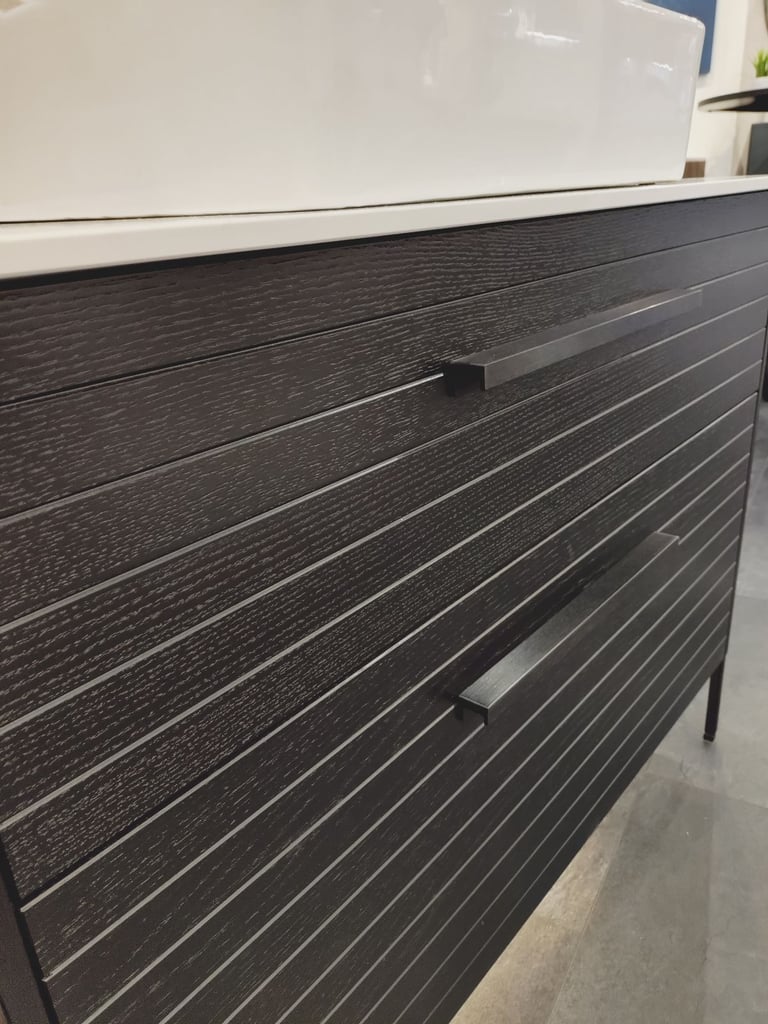 Dansani YOU! 100cm Vanity Set Oak Noir *Manufacturers Ex-display* rrp £4137