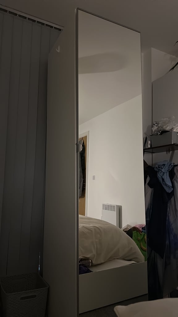 Wardrobe with full length mirror - great condition 