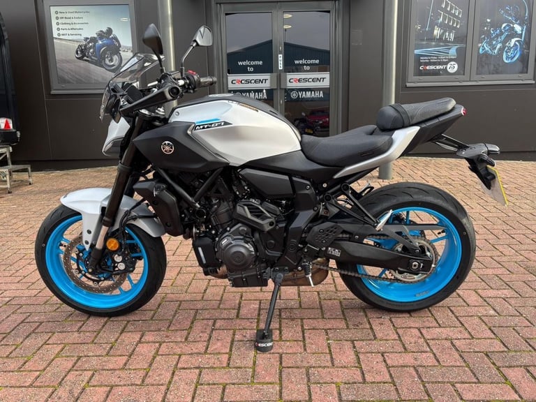YAMAHA MT-07 Y-AMT 2025 - 1 OWNER - 249 MILES - ICE STORM - EXTRAS FITTED