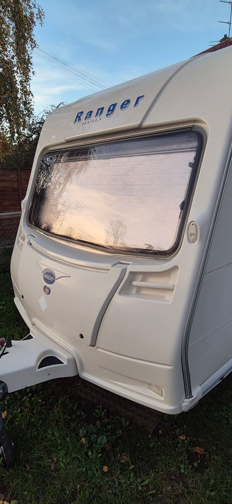 4 berth caravan with awning 