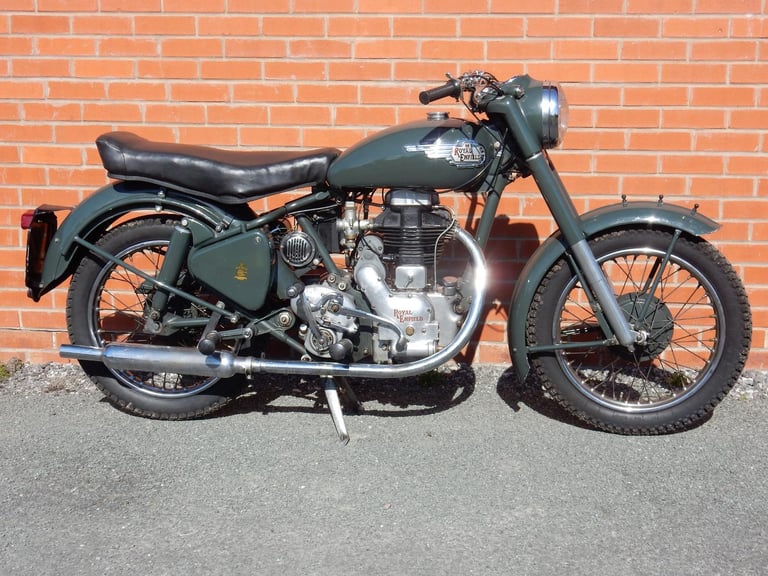 image for Royal Enfield Model G 350cc 1957 Matching Numbers. V5C & Buff Logbook - 209 XVY