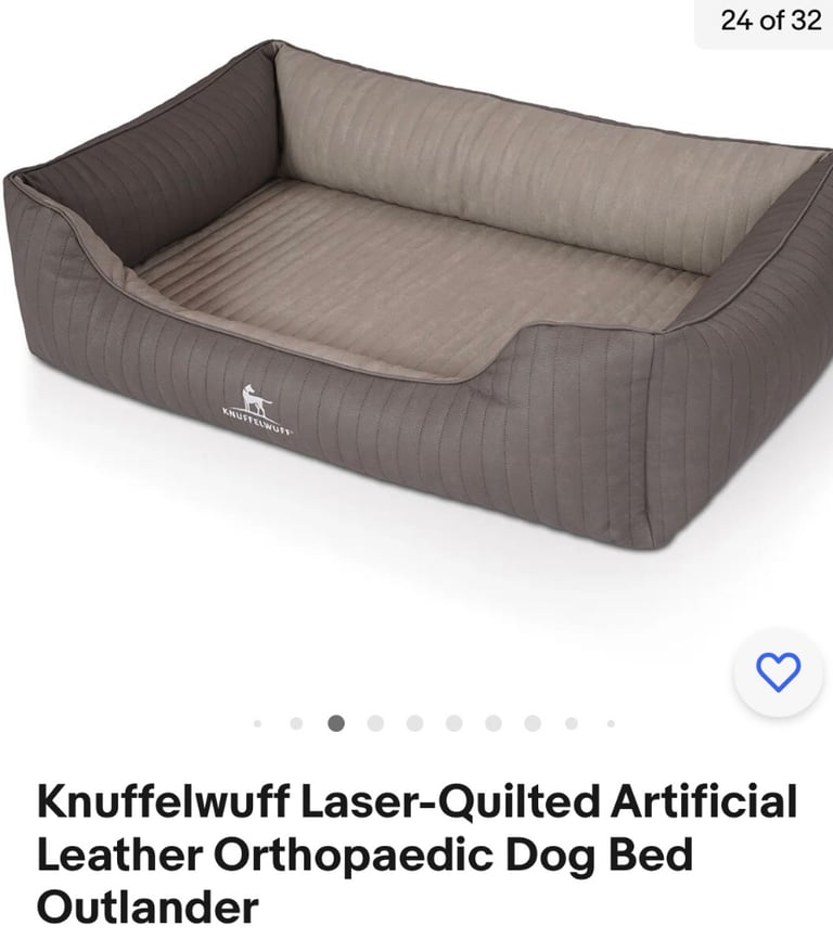 Kunfflewuff orthapedic dog bed 