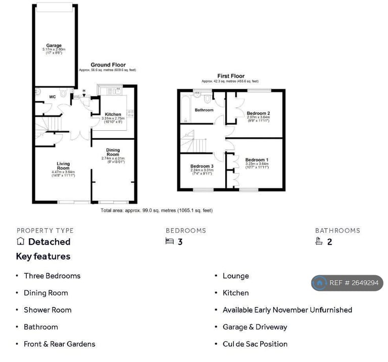 3 bedroom house in Oak Croft, East Grinstead, RH19 (3 bed) (#2649294)