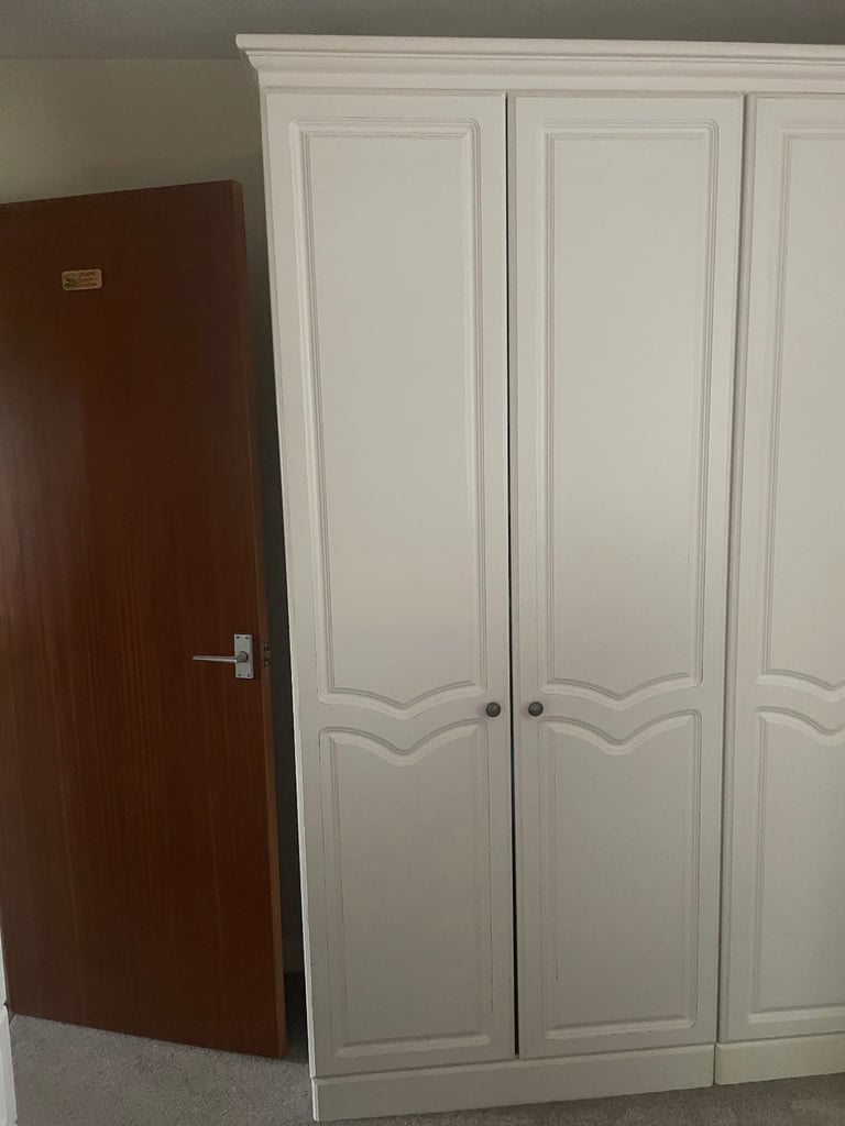 2 double wardrobes