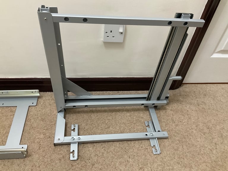 Brand new .Magic corner pull out basket system for Left Hand opening on corner unit.