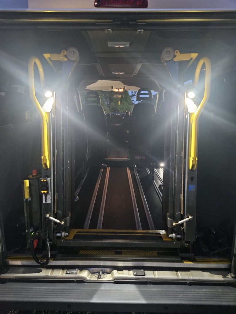 Peugeot boxer wheelchair Accesible vehicle  17 plate 