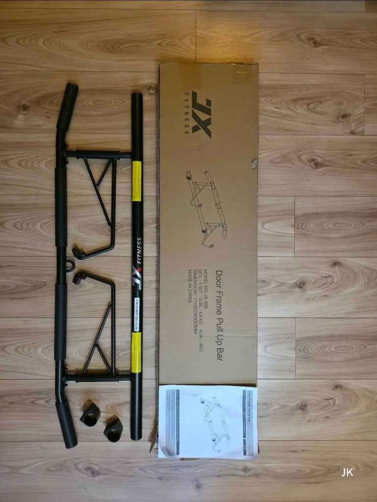 JX FITNESS Door Frame Pull-Up Bar – No Drilling, Foldable, Sturdy | £35