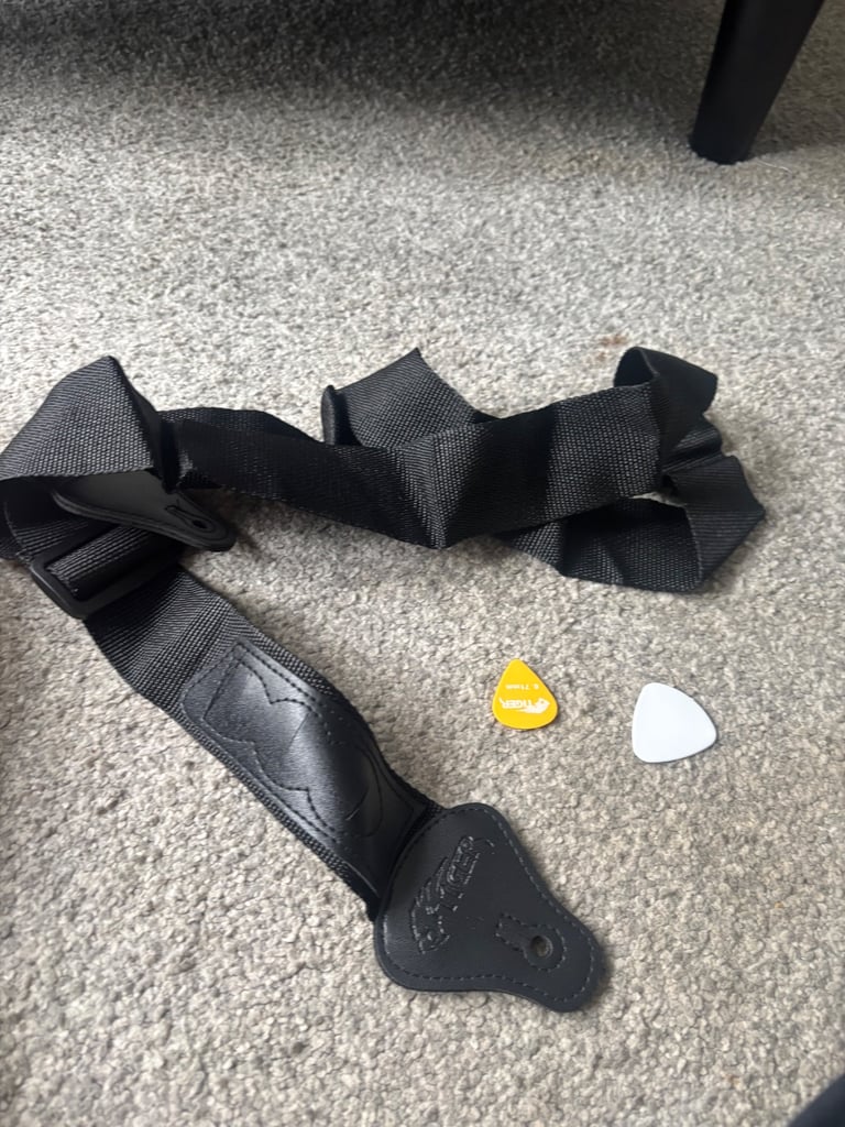 image for Guitar with strap and bag