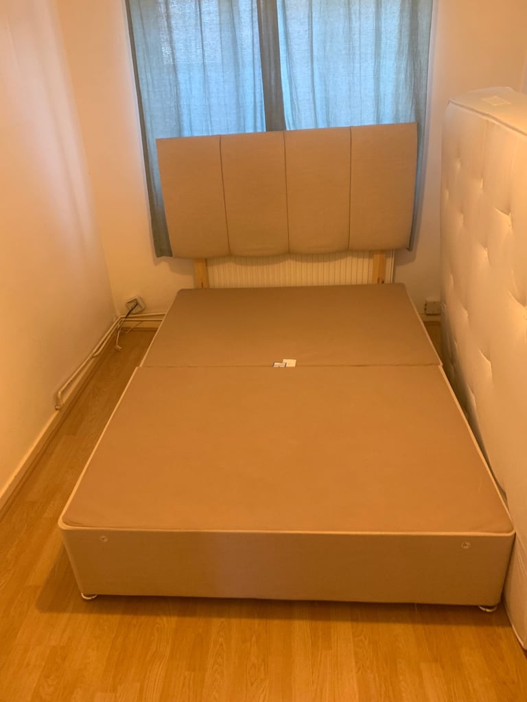 image for Double bed with mattress