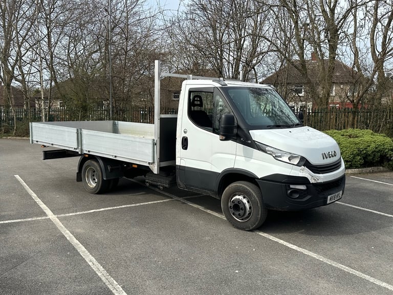 2018 18 Iveco Daily 70c18 Hi Matic Auto 3.0d Alloy Dropside Pick Up No Vat 