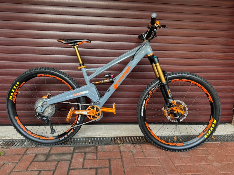 Orange 5 mountain discount bike for sale