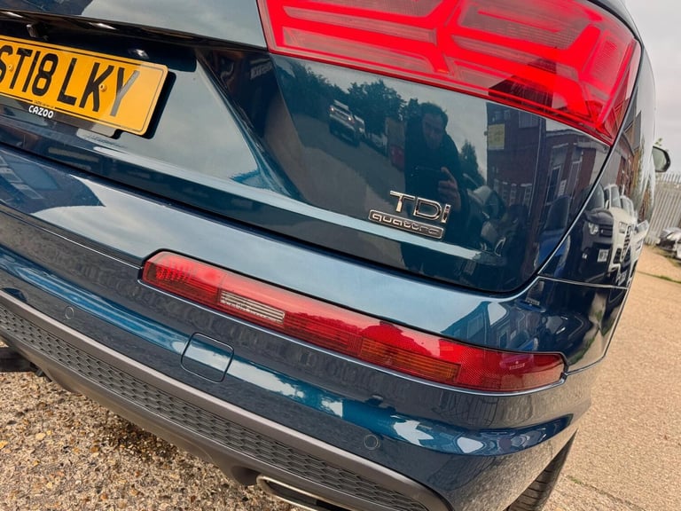 2018 Audi Q7 3.0 TDI V6 S line Tiptronic quattro Euro 6 (s/s) 5dr ESTATE Diesel Automatic