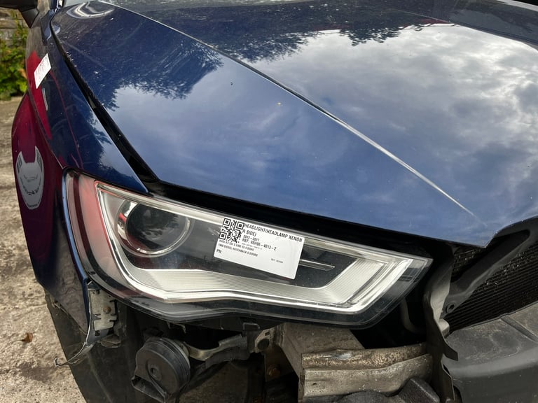 AUDI A3 8V S LINE FOR BREAKING IN NAVY BLUE 13-2017 LX5Q 5DR