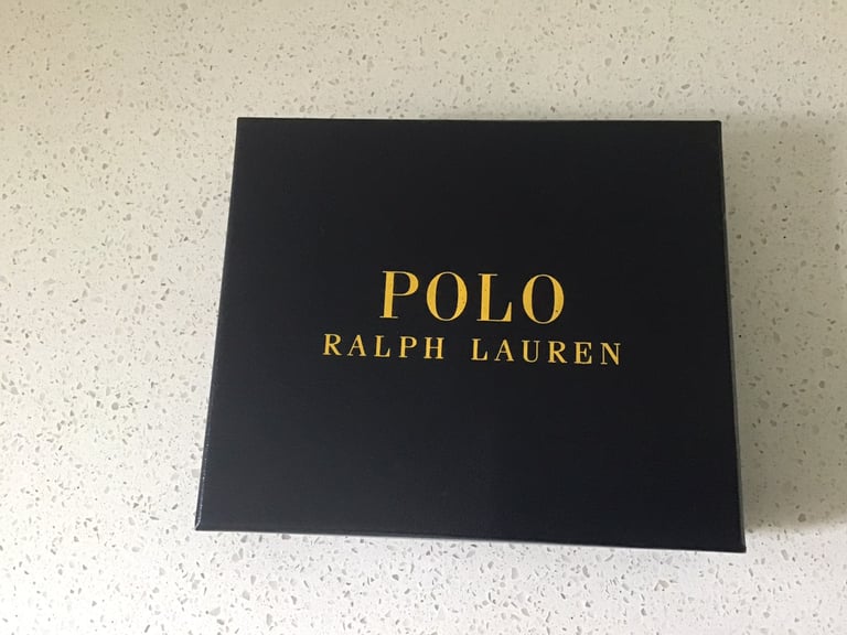 Black Ralph Lauren Polo wallet - Brand New