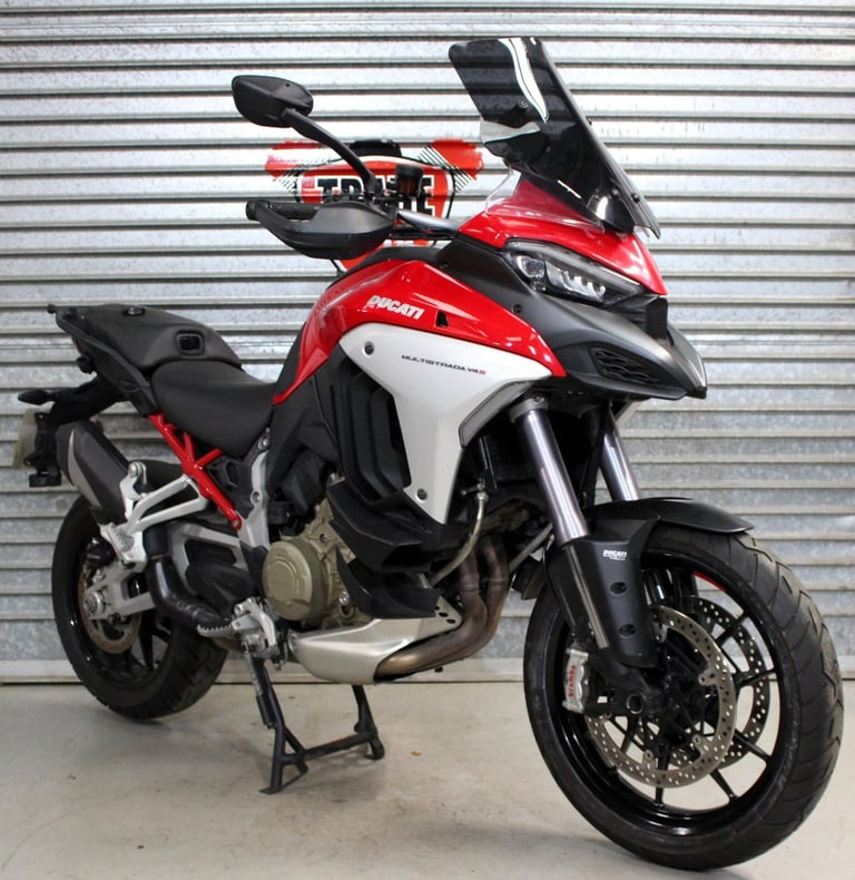 2021 21 DUCATI V4S MULTISTRADA RADAR FSH TRADE SALE RED FSH 6x STAMPS 29K V4 S