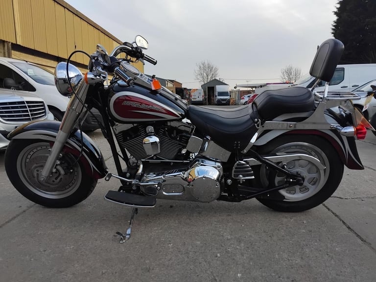 2006 06 HARLEY-DAVIDSON FAT BOY FLSTFI FATBOY FUEL INJECTED LOW MILES NEW MOT 