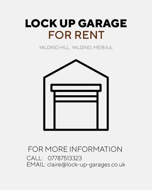 Lock Up Garage to Rent- Gravesend