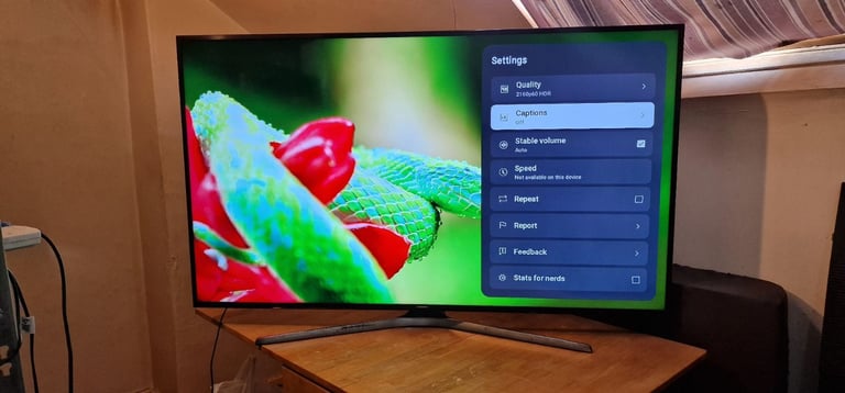 Samsung SMART tv 65 inch 4k UHD Fully Working order 