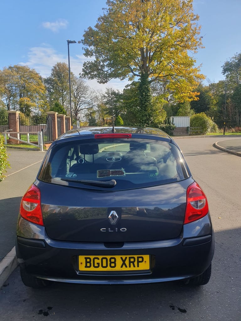 Renault Clio 2008 Dynamique 3dr 1.4 Diesel 99k Miles HPI Clear £35 Yearly Tax