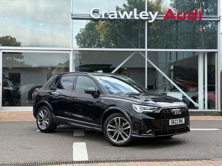 2022 Audi Q3 1.5 TFSI CoD 35 Black Edition SUV 5dr Petrol S Tronic Euro 6 (s/s) (150 ps) ESTATE P...