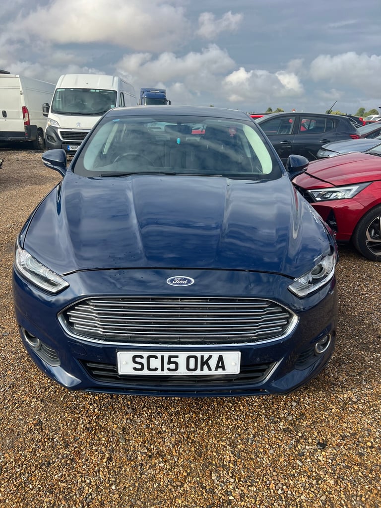 2015 FORD MONDEO ZETEC ECONETIC BLUE CAT N SALVAGE DAMAGED REPAIR 