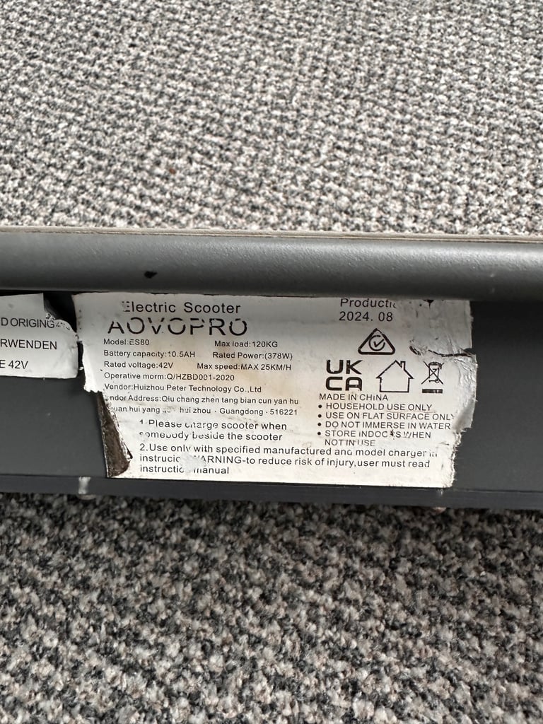 AOVO PRO ELECTRIC SCOOTER