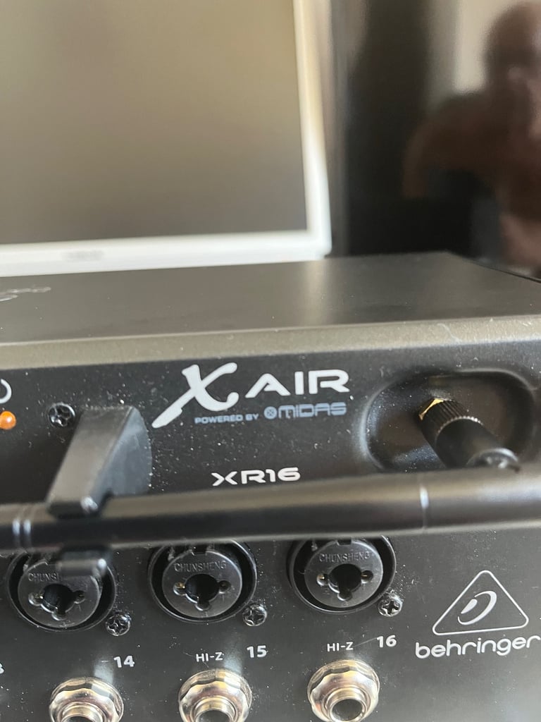 image for Behringer x air 16 channel wireless mixer