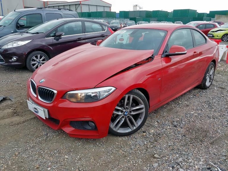2014 BMW 2 SERIES 218D M SPORT 2DR BREAKING SPARES AIRBAG LEATHER SEATS ALLOY DOORS AXLE HUBS