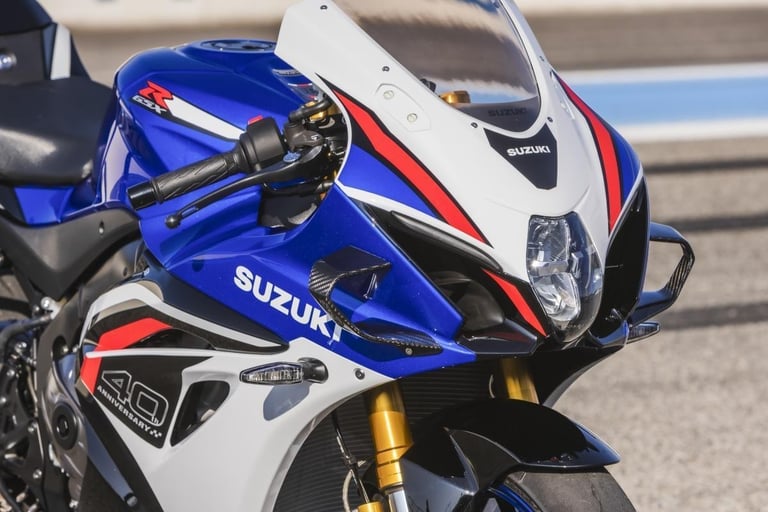 2026 new GSX-R1000R 40th Anniversary model. It's back! Price to be announced.