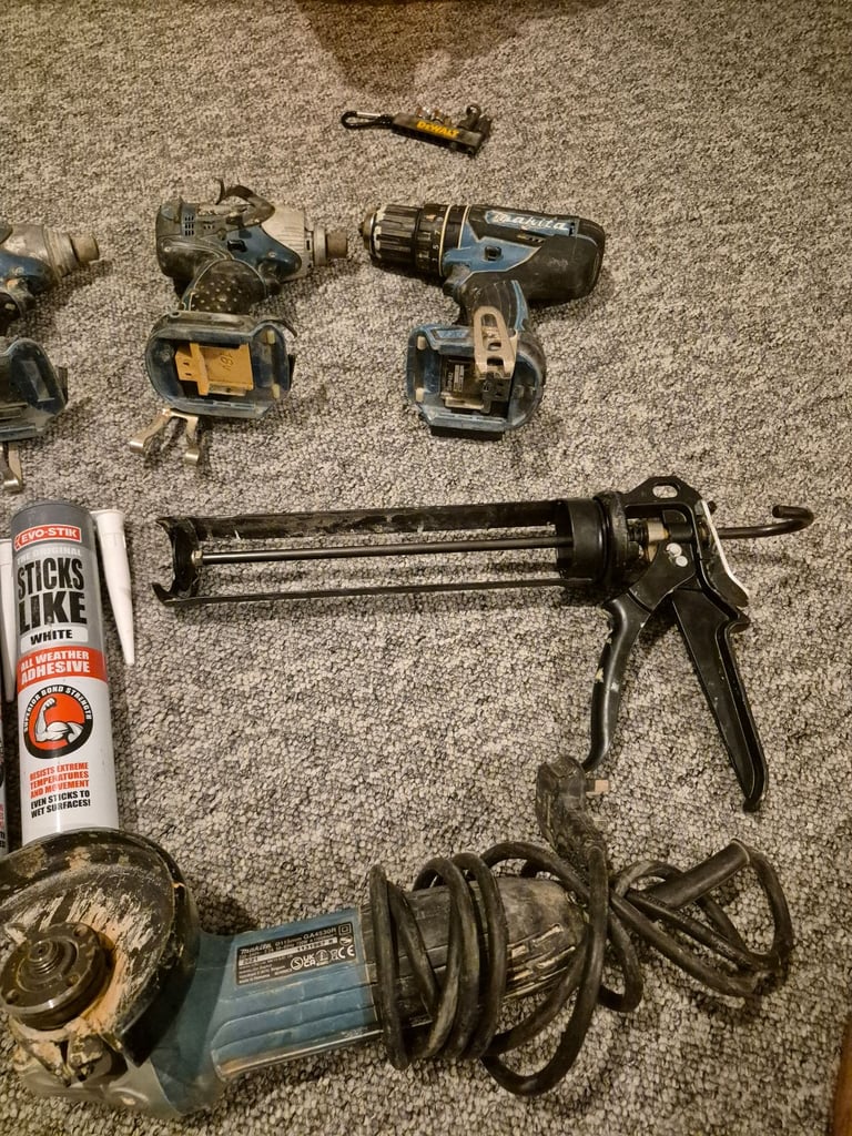 Dewalt, makita, 18v, bosch, tools jigsaw, multi tool , impact driver, sds, building 