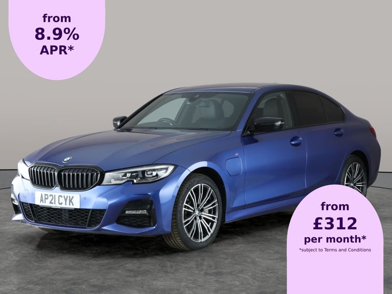 2021 BMW 3 Series 2.0 330e 12kWh M Sport Saloon 4dr Petrol Plug-in Hybrid Auto Euro 6 (s/s) ( Sal...